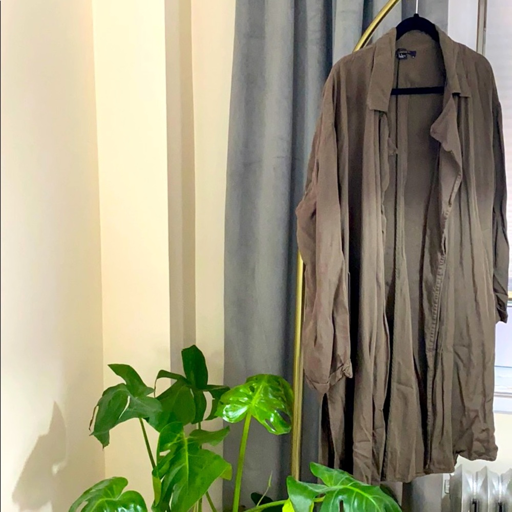 Olive green jacket